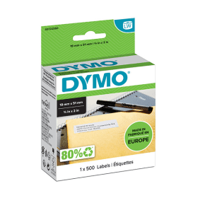 Compatible Dymo 11355 Multi Purpose Labels 1 x 500 Adhesive Labels 19mm x 51mm