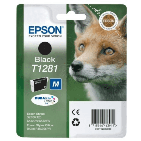 12PK Compatible Epson T1281-4 Ink Cartridges in White Box 3/3/3/3