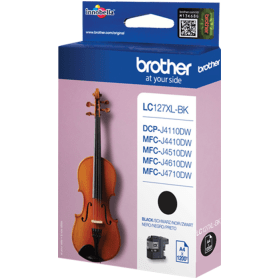 Original Brother LC127 Black Ink Cartridge LC127B