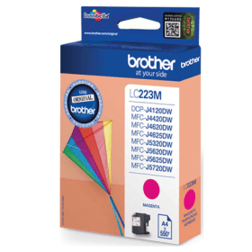 Original Brother LC223 Magenta Ink Cartridge BIC223M