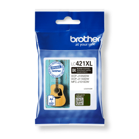 Original Brother LC421XL Black Ink Cartridge LC421XLBK
