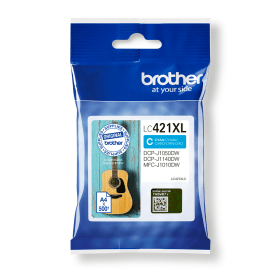 Original Brother LC421XL Cyan Ink Cartridge LC421XLC
