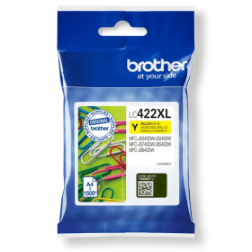 Original Brother LC422XL Yellow Ink Cartridge LC422XLY
