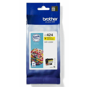 Original Brother LC424 Yellow Ink Cartridge LC424Y