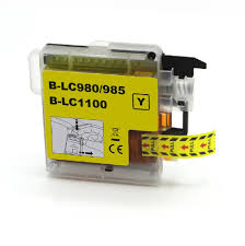 Original Brother LC980 985 1100Y yellow ink LC980 1100Y