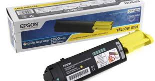Original Epson ACULASER C1100 CX11 Yellow Toner Cartridge C13S050191