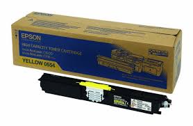 Original Epson ACULASER C1600 Yellow Toner Cartridge C13S050554