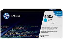 Original HP 650A CE271A Cyan Toner Cartridge CE271A