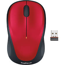 Wireless Mouse Red