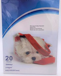 20 Sheets 210g A6 Photo Paper
